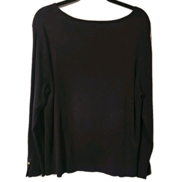 Apt 9 Black Sweater Size 2X - Picture 2 of 3